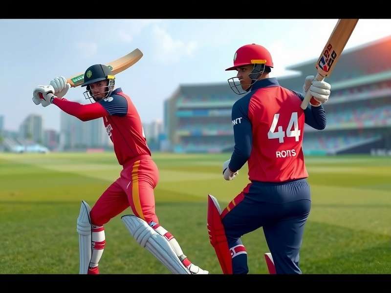 Powerful Cricket Stars Gameplay